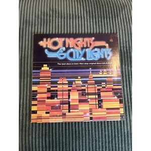 Hot Nights & City Lights Vinyl Record Ktel Disco Compilation LP‎ 1979
